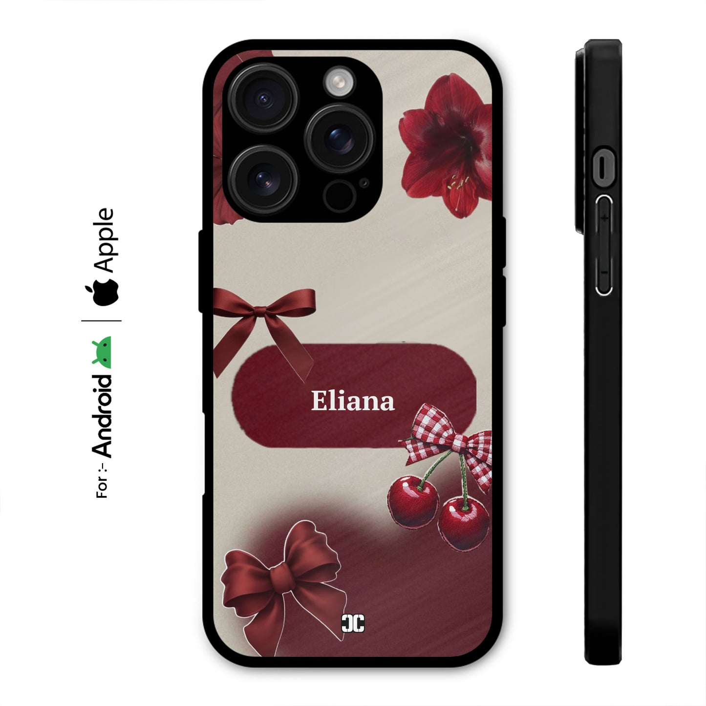 Cute Ribbons Case – Premium PrintShield Mobile Cover