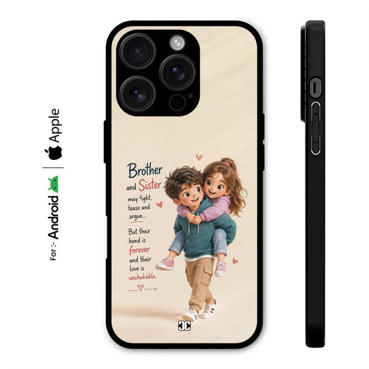 Cute Siblings Case – Premium PrintShield Mobile Cover