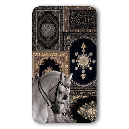Cute White Horse Case – Premium PrintShield Mobile Cover