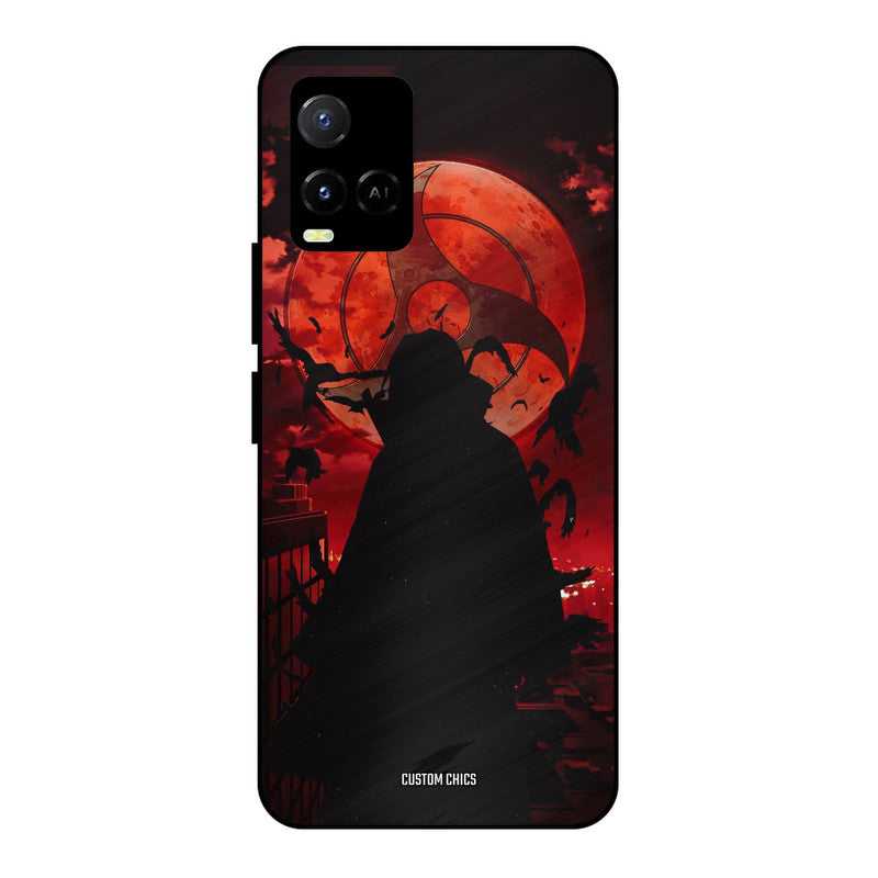 Dark Itachi Vivo Y33s Mobile Back Cover - Anime PrintShield Case