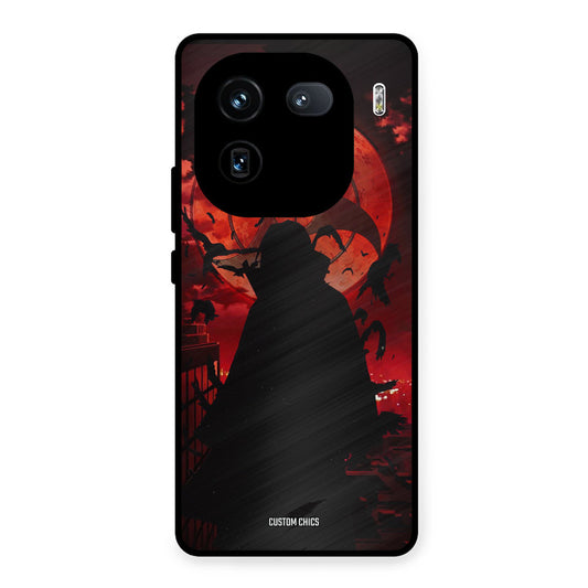 Dark Itachi iQOO 12 Mobile Back Cover - Anime PrintShield Case