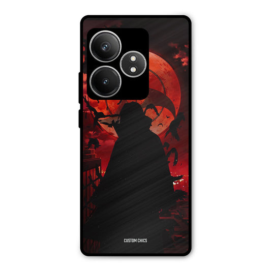 Dark Itachi Realme GT 6T Mobile Back Cover - Anime PrintShield Case