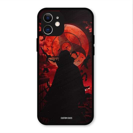 Dark Itachi iPhone 12 Mobile Back Cover - Anime PrintShield Case