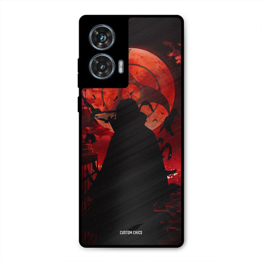 Dark Itachi Moto G96 Mobile Back Cover - Anime PrintShield Case