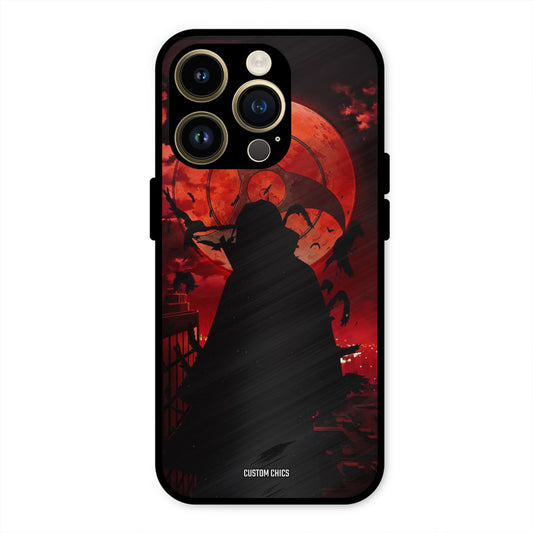Dark Itachi iPhone 14 Pro Max Mobile Back Cover - Anime PrintShield Case