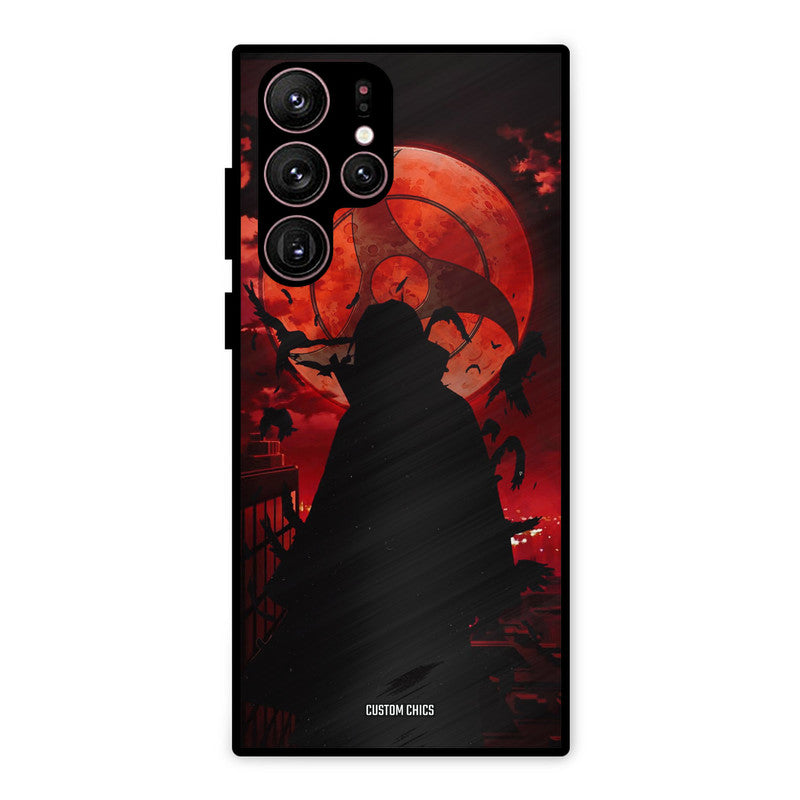 Dark Itachi Samsung Galaxy S22 Ultra Mobile Back Cover - Anime PrintShield Case