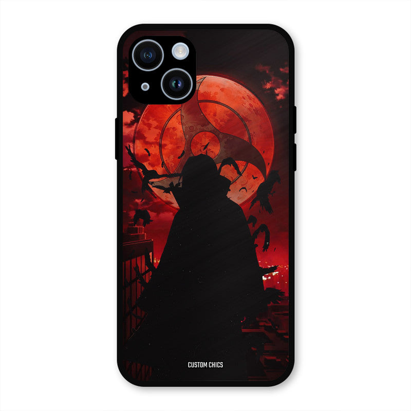 Dark Itachi iPhone 14 Mobile Back Cover - Anime PrintShield Case