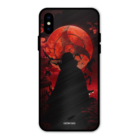 Dark Itachi iPhone X Mobile Back Cover - Anime PrintShield Case