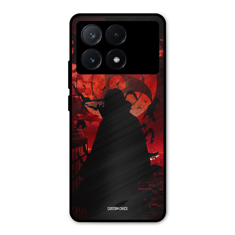 Dark Itachi Poco X6 Pro Mobile Back Cover - Anime PrintShield Case