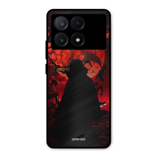 Dark Itachi Poco X6 Pro Mobile Back Cover - Anime PrintShield Case