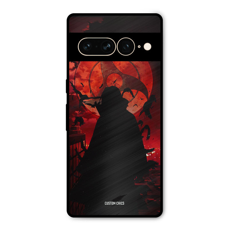 Dark Itachi Google Pixel 7 Pro Mobile Back Cover - Anime PrintShield Case