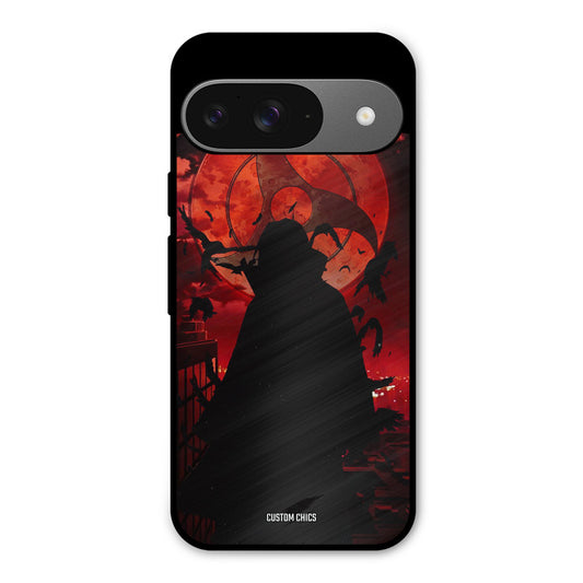 Dark Itachi Google Pixel 9 Mobile Back Cover - Anime PrintShield Case