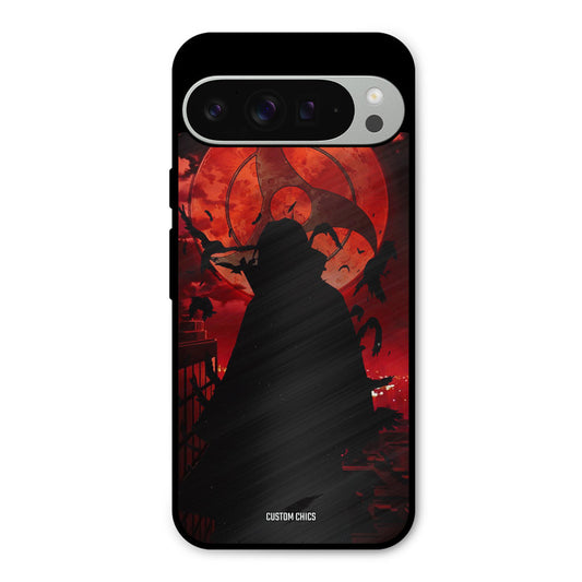 Dark Itachi Google Pixel 9 Pro XL Mobile Back Cover - Anime PrintShield Case