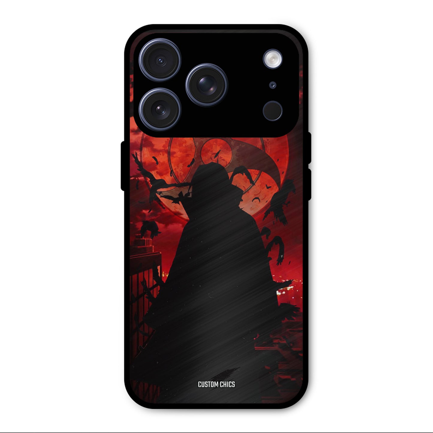 Dark Itachi iPhone 17 Pro Case – Premium PrintShield Mobile Cover
