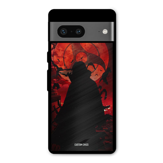 Dark Itachi Google Pixel 7 Mobile Back Cover - Anime PrintShield Case