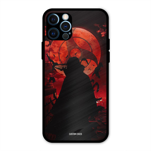 Dark Itachi iPhone 12 Pro Mobile Back Cover - Anime PrintShield Case