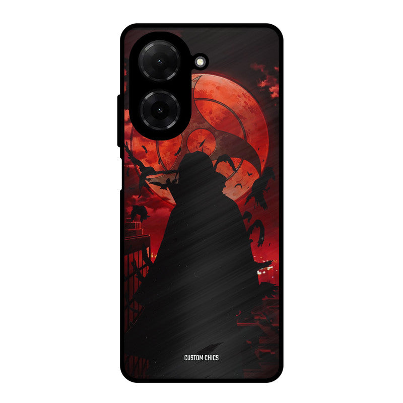 Dark Itachi Poco C71 Mobile Back Cover - Anime PrintShield Case