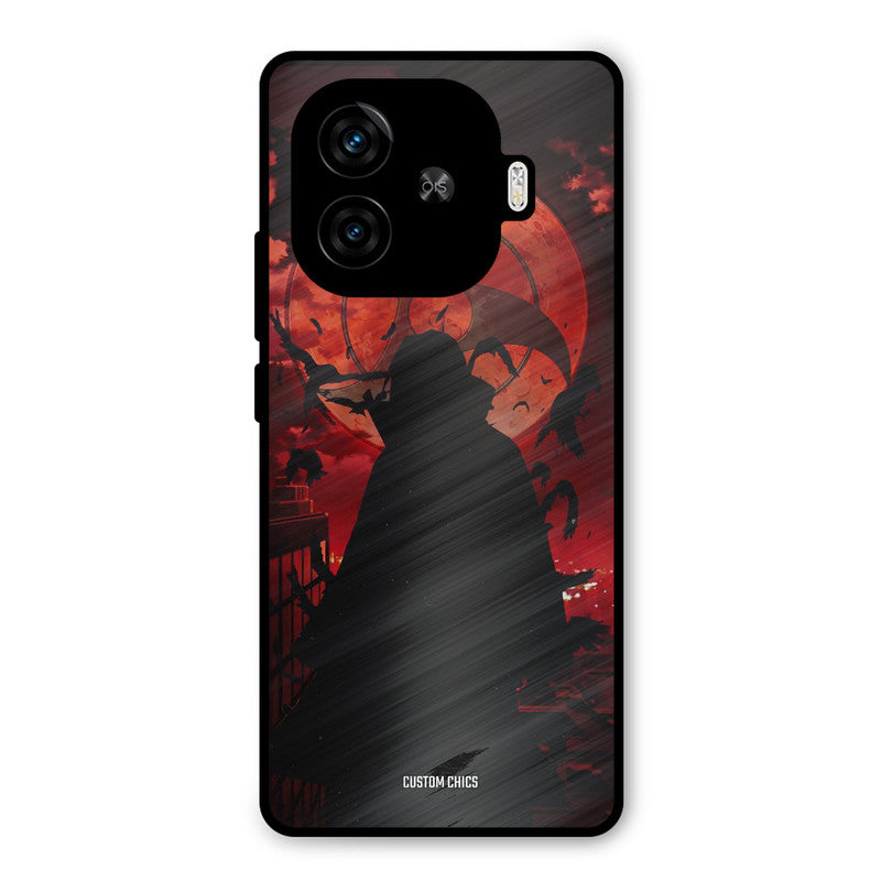Dark Itachi iQoo Z9 Turbo Mobile Back Cover - Anime PrintShield Case