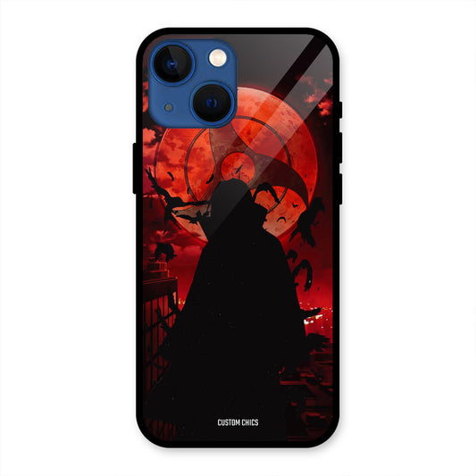 Dark Itachi iPhone 13 Mini Mobile Back Cover - Anime PrintShield Case