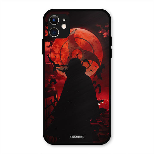 Dark Itachi iPhone 11 Mobile Back Cover - Anime PrintShield Case