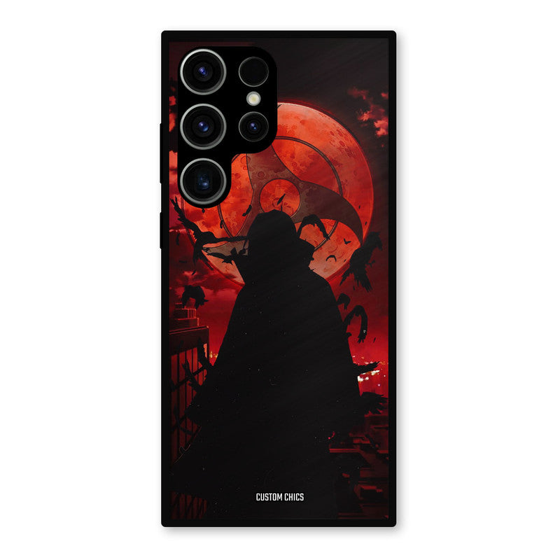 Dark Itachi Samsung Galaxy S23 Ultra Mobile Back Cover - Anime PrintShield Case
