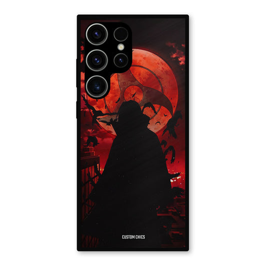 Dark Itachi Samsung Galaxy S23 Ultra Mobile Back Cover - Anime PrintShield Case