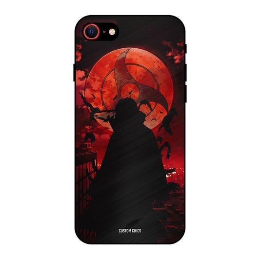 Dark Itachi iPhone SE 2020 Mobile Back Cover - Anime PrintShield Case