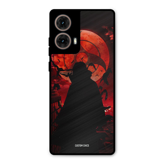 Dark Itachi Moto G85 Mobile Back Cover - Anime PrintShield Case