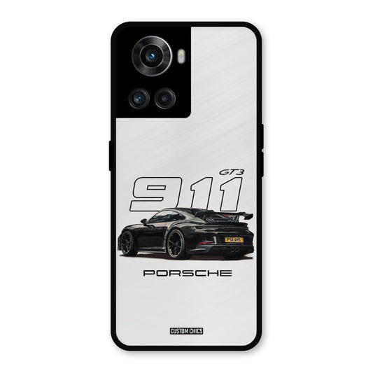 Dark Night Supercar OnePlus 10R Mobile Back Cover - Car&Bike PrintShield Case