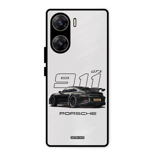 Dark Night Supercar Vivo V29e Mobile Back Cover - Car&Bike PrintShield Case