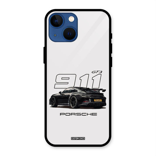 Dark Night Supercar iPhone 13 Mini Mobile Back Cover - Car&Bike PrintShield Case
