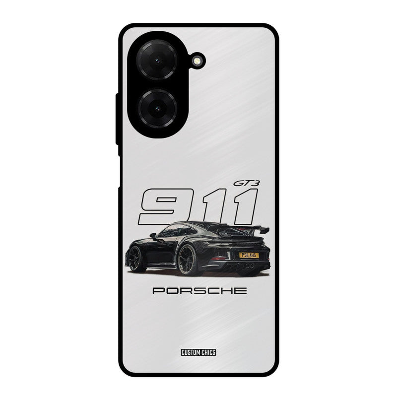 Dark Night Supercar Poco C71 Mobile Back Cover - Car&Bike PrintShield Case
