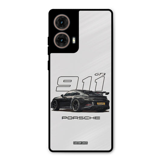 Dark Night Supercar Moto G85 Mobile Back Cover - Car&Bike PrintShield Case