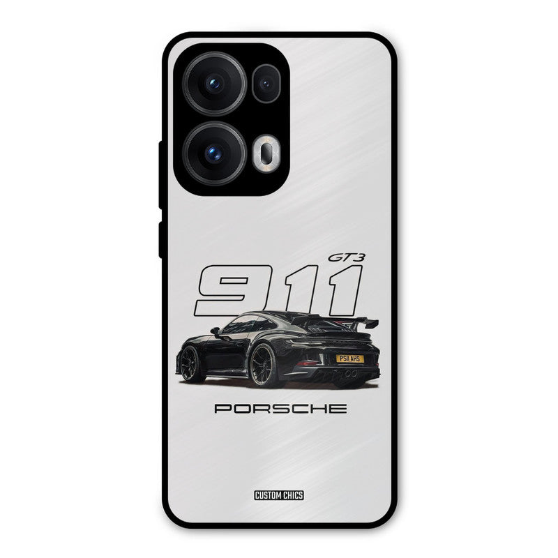 Dark Night Supercar Oppo Reno 13 Pro 5G Mobile Back Cover - Car&Bike PrintShield Case
