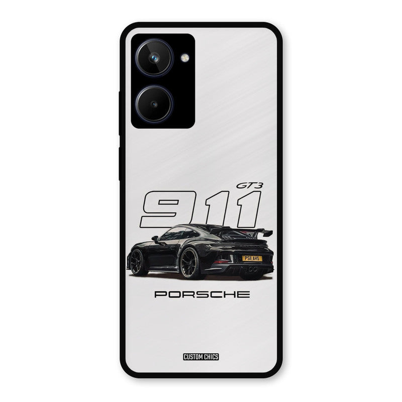 Dark Night Supercar Realme 10 Mobile Back Cover - Car&Bike PrintShield Case