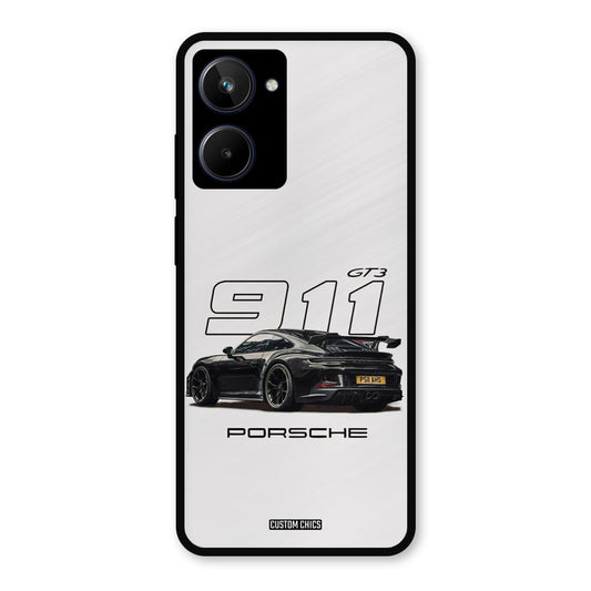 Dark Night Supercar Realme 10 Mobile Back Cover - Car&Bike PrintShield Case