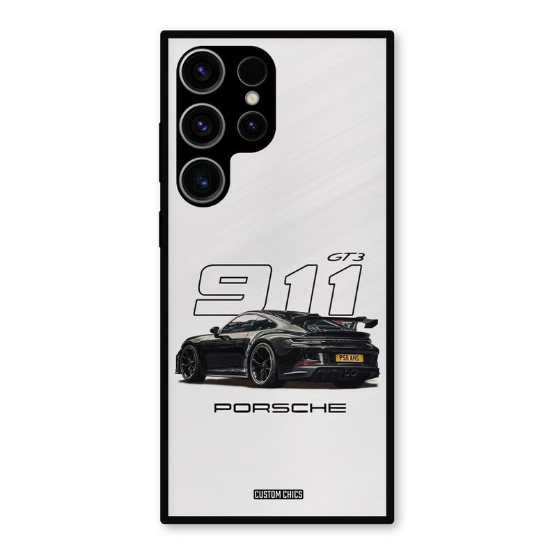 Dark Night Supercar Samsung Galaxy S23 Ultra Mobile Back Cover - Car&Bike PrintShield Case
