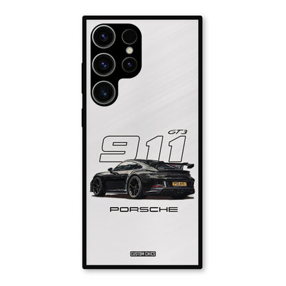 Dark Night Supercar Samsung Galaxy S23 Ultra Mobile Back Cover - Car&Bike PrintShield Case