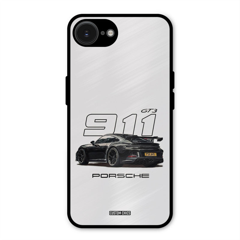 Dark Night Supercar iPhone 16e Mobile Back Cover - Car&Bike PrintShield Case
