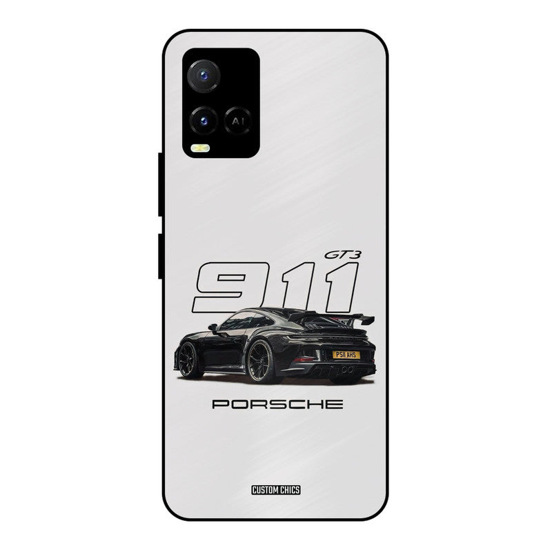 Dark Night Supercar Vivo Y33s Mobile Back Cover - Car&Bike PrintShield Case