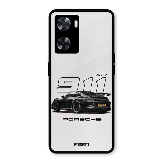 Dark Night Supercar Oppo A57 2022 Mobile Back Cover - Car&Bike PrintShield Case