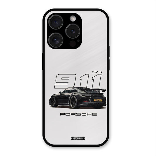 Dark Night Supercar iPhone 15 Pro Mobile Back Cover - Car&Bike PrintShield Case