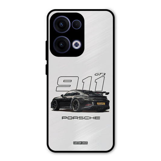Dark Night Supercar Oppo Reno 13 5G Mobile Back Cover - Car&Bike PrintShield Case