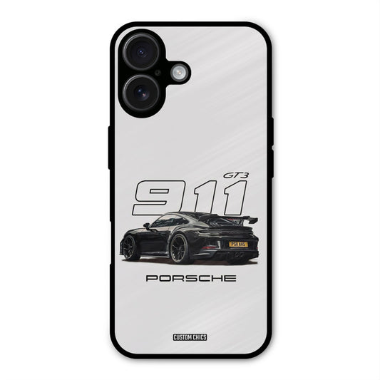 Dark Night Supercar iPhone 16 Mobile Back Cover - Car&Bike PrintShield Case