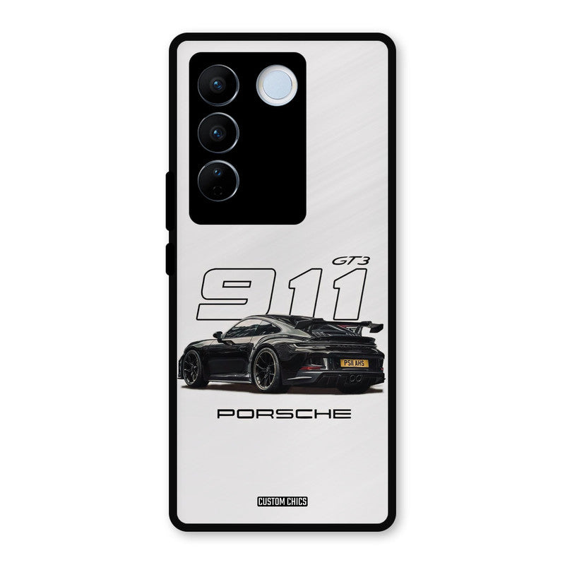 Dark Night Supercar Vivo V27 Pro Mobile Back Cover - Car&Bike PrintShield Case