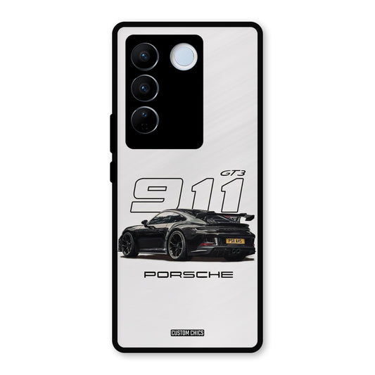 Dark Night Supercar Vivo V27 Pro Mobile Back Cover - Car&Bike PrintShield Case