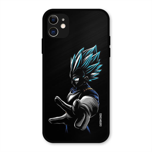 Dark Vegeta iPhone 11 Mobile Back Cover - Anime PrintShield Case