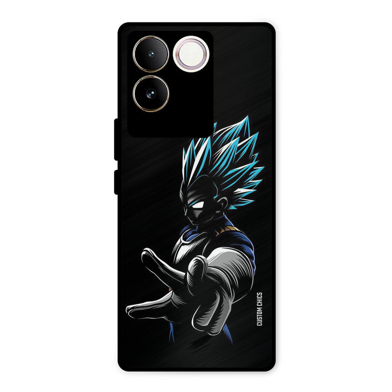 Dark Vegeta Vivo T2 Pro Mobile Back Cover - Anime PrintShield Case