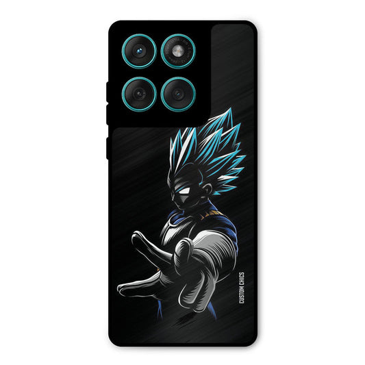Dark Vegeta Motorola Edge 60 Mobile Back Cover - Anime PrintShield Case