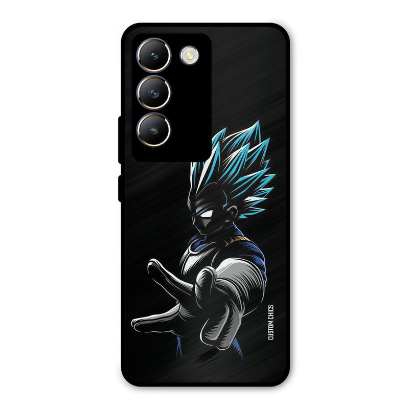 Dark Vegeta Vivo Y200e Mobile Back Cover - Anime PrintShield Case